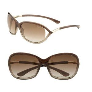 NWOT - Tom Ford Jennifer Women Sunglasses - Bronze/Brown Gradient